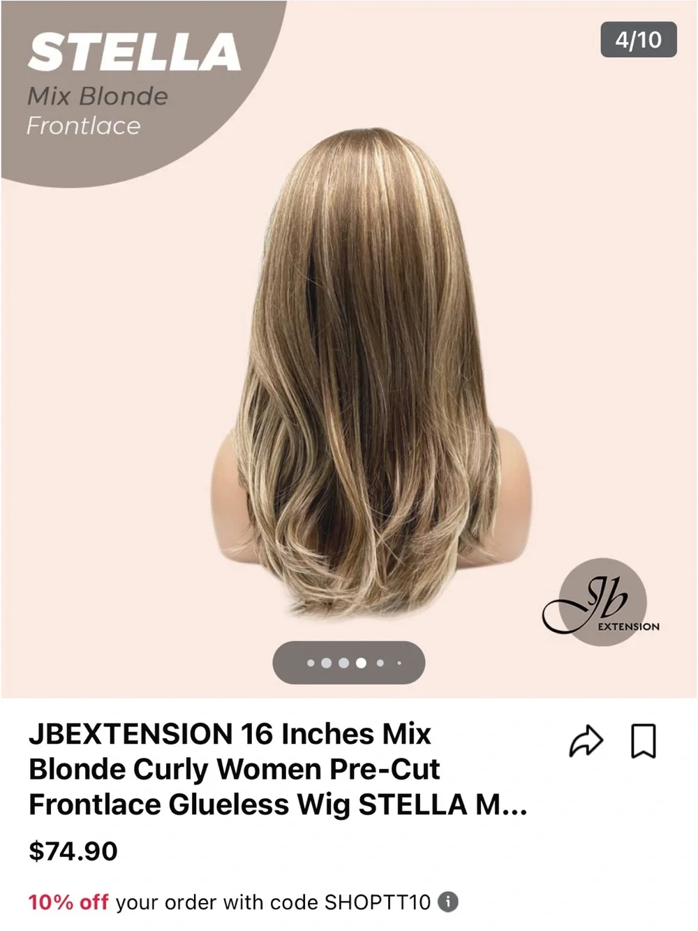 Stellah Mix Blonde 16